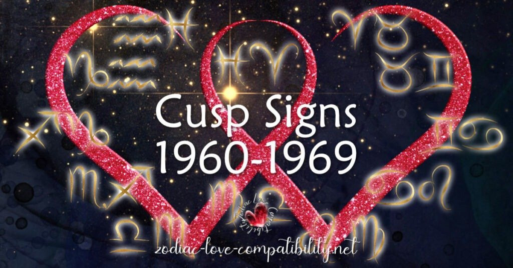 Cusp Sign Dates 1960-1969